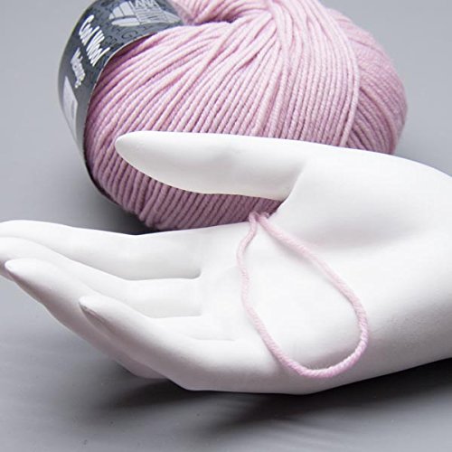 Lana Grossa Cool Wool Melange superfein Wolle Merino extra fein (134 – Rosa) - 2