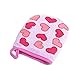 EJY Cute Cartoon Bath Gloves for Baby Baby Boys Girls Bath Sponge for Bath Time (pink heart)