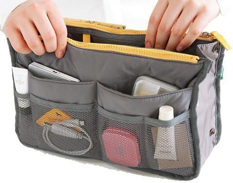 Puregadgets© Womens Handbag Purse Travel Organiser Large Bag Liner Ladies