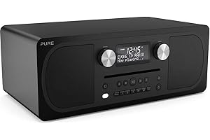 Pure C-D6 - Sistema musical todo en uno (DAB/DAB+ ed FM, CD-Player, Bluetooth, AUX)