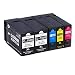 Produktbild Karl Aiken Pack 5 (2 schwarz/1Cyan/1Magenta/1Jaune) pgi-1500 x L kompatibel für Patronen Canon pgi-1500 x L, arbeiten mit Canon Maxify MB2350 MB2050 MB2300 MB2000 mb2150 mb2755 mb2155 mb2750