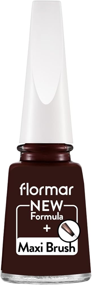 Flormar Klasik Parlak Bitişli Yüksek Pigmentli Oje - Nail Enamel -306 Lost In Bordeaux New- 8682536035842