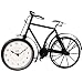 Produktbild große Tischuhr / Standuhr - " Fahrrad " - aus Metall - 40 cm Uhr - für Kinder / Erwachsene - Analog - leise - fast lautlos / Mädchen Jungen - Kinderzimmer Kinderuhr - Fahrräder / Damenfahrrad Zubehör - Bike - Büro - Glasuhr modern - Design / Schreibtisch - Geldgeschenk / Rennrad