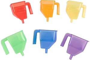tickit Translucent Colour Funnels , Messy Play , Water & Sand Play Toys , Sensory Toys for Kids , Educational Toys for 2-3 Year Olds , Baby Sensory
