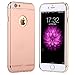 Price comparison product image SZYSD iPhone 5/5S/SE,iPhone 6/6S,iPhone 6 Plus Case,3 in 1 Ultra Thin Hard Protective Luxury Case Cover for iPhone5/5S/SE /iPhone iPhone 6/6S,iPhone 6 Plus (iPhone 6/6S, Rose Gold)
