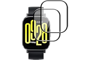FiiMoo Folia ochronna do Xiaomi Redmi Watch 5 Active, 2 sztuki, twardość 5H, folia 3D, odporna na zarysowania