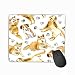 Produktbild Mouse pad Seamless Pattern Dog paw Labrador Jack Russell Terrier Husky Domestic pet Watercolor steelseries Keyboard