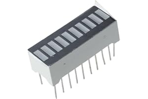 DEHUMI 5 Stueck 10 Segment Rote LED Balkenanzeige Bar Display