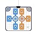 Produktbild Rziioo Double Person Dance Mat Dance Pad Rutschfeste Tanzdecke für Nintendo Wii-Konsolenspiel