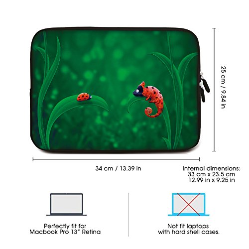 Sidorenko Laptop Tasche f  r 13 - 13 3 Zoll Macbook Pro   Macbook Air   Lenovo   Universal Notebooktasche Schutzh  lle   Laptoptasche aus Neopren  PC 