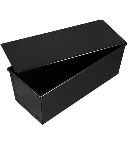 Erre4m Bacinella per Pan carré da 20x10x10(h.) cm in lamiera alluminata Professionale