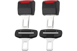 CYZJPRVN Gurtschloss Adapter, 4 Stück Anschnaller Adapter Auto Sicherheitsgurt Stecker, Autositzgurt Schnalle kompatibel mit den meisten Automodellen