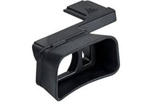 PROfezzion Oculare in Silicone Morbido per Fotocamera Digitale Compatta Fujifilm X100VI, X100V (Fornito e Fissato con Fotocamera Hot Shoe)