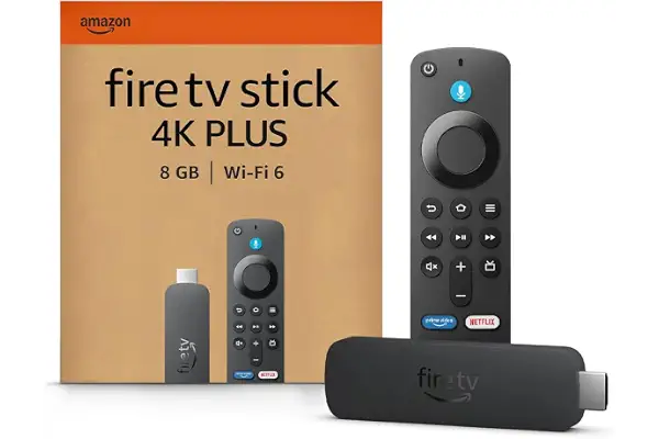 Amazon Fire TV Stick 4K Plus, compatible con Wi-Fi 6, Dolby Vision, Dolby Atmos y HDR10+, encuentra series más rápido con Alexa+