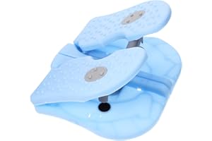 NOLITOY Aparato de entrenamiento para pies, ministepper, entrenador de piernas, plegable, debajo de la mesa, entrenamiento de piernas para casa, oficina, estiramiento de pantorrilla