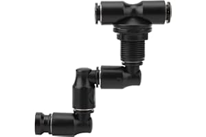 HEEPDD Reptiles Terrarium Buse, Buse Brumisateur Terrarium Terrarium Reptiles Brumisateur Brouillard Arroseur Système Refroidissement Réglables à 360 °