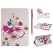 Produktbild iPad Air Schutzhülle - Felfy Ultra Slim Flip Leather Case für / Apple iPad Air / iPad 5 Tablet / Leder Hülle Etui Cover Handytasche / Bling Luxus Glitzer Glanz Steine Rhinetone Einfach Edel Fairy Fee Mädchen Girl Elf Blume Stil / 1x Rosa Katze Anti Dust Plug / 1x Pink Stylus