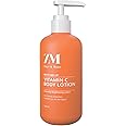 ZM Zayn & Myza Vitamin C Body Lotion, Glow Reviving & Skin Brightening lotion, Enriched with Vitamin C, Shea butter, Alpha Arbutin and Niacinamide, Suitable for All Skin Type, 250 ml