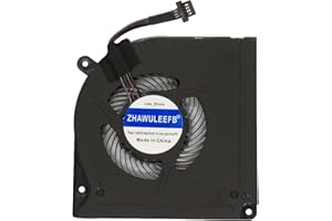 ZHAWULEEFB Replacement New CPU Cooling Fan for Schenker XMG NEO 15 17 Tongfang GK5CQ7Z EG50060S1-C380-S9A THER7GK5C6-1411 EG50060S1-C380-S9A DC5V 2.25W