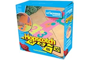 Kingfisher GA006 Garden Games, Pink, Yellow, Green, Orange, Blue