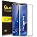 Produktbild iPhone Xs Max Schutzfolie, KuGi Panzerglas 9H Härtegrad Tempered Glass Ultra HD Schutzfolie Schutzglas Anti-Kratzen, Full Coverage Displayschutz für iPhone Xs Max 6.5 smartphone.Schwarz