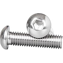 Viti A Brugola M4 X 20 Mm In Acciaio Inox 304 Zincato Nero - 20 Pezzi, Testa Tonda - Foto 3