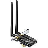 TP-Link Archer TX50E AX3000 Wi-Fi 6 Bluetooth 5.2 PCIe Adapter for PC with Heat Sink, MU-MIMO, Ultra-Low Latency, Supports Wi