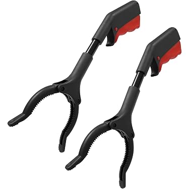 Pinza Raccoglitore Telescopica In Alluminio Da 100 Cm, Prendi Oggetti, Raccogli Rifiuti, Senza Marca - Foto 3