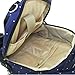 Damero Travel Nappy Changing Backpack with Changing Pad (Blue with dots)