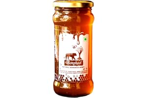 Bonphool Natural Mangrove Honey 490g NMR Tested Sundarban Forest Honey 100% Pure, Raw & Unprocessed No Sugar Adulteration Wild Forest Honey Natural Immunity Booster & Aids Digestion