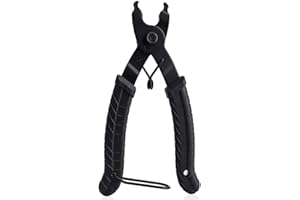 CHUER Catena Pinza, Catena per Bicicletta Catena per Bicicletta Quick Link Apri Chiudi Strumento 2 in 1 Apri e Chiudi Pinza, Facile Utilizzo Catena di rimozione Pinza Portatile per Road Mountain Bike