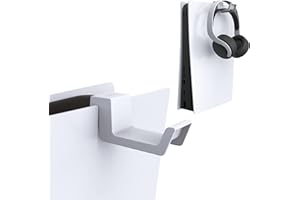 DR1TECH GameHook5+ uchwyt na słuchawki gamingowe PS5 - DESIGN SAVE YOUR SPACE odporny na zarysowania stojak - akcesoria do PS5