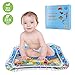 Produktbild Calevin Baby Wassermatte Aufblasbare Säuglingsspielmatte Kleinkinder Bauch Zeit Spielzeug Frühentwicklung Aktivitätscenter und visuelle Stimulation Wachstum (26 x 20 Zoll)