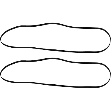 ECSiNG Platenspeler Aandrijfriem – 5 Mm Breed, 545 Mm Omtrek, Compatibel Met 21,5 Tot 24,5 Inch Draaitafels, Ideaal Als Vervangings- Of Reserve Riem