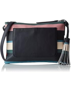 ESPRIT Damen 087ea1o030 Schultertasche, Blau (Navy), 2x17,5x25 cm