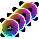 GAMEFORCE DUALRING 4x120mm Sese Duyarlı A-RGB Kasa Fanı