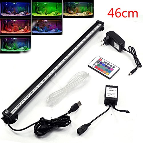 Neverland 46cm 27 LED 5W Aquarium Bubble Beleuchtung LED Lichtleiste