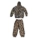 Produktbild Cocoarm 3D Tarnanzug Blatt Ghillie Suit Sonnenschutz Tarnung Woodland Camo Ghillie Set mit Jacke Hose für Jagd Schießen Tierfotografie Vogelbeobachtung usw