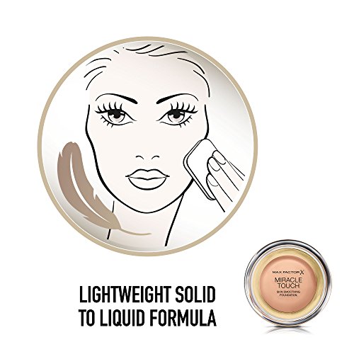 Max Factor Miracle Touch Foundation 70 Natural, 1er Pack (1 x 12 ml) - 3