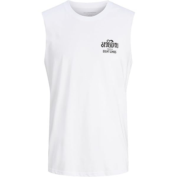 JACK & JONES Herren Tanktop Jcoinfinity - Lässiges Sommer Top Mit Rundhals