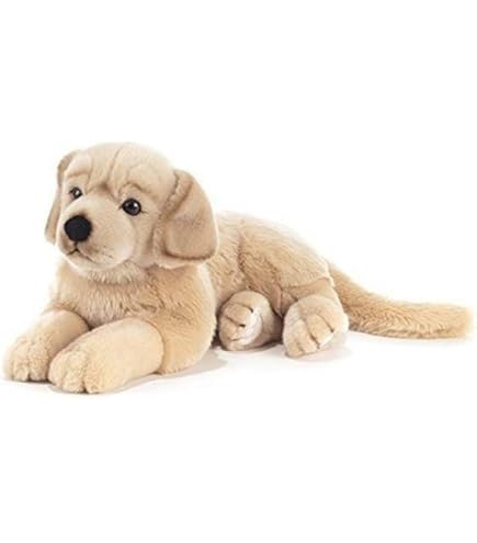 Teddy Hermann Pastore Tedesco Sdraiato 45 Cm - Peluche Morbido Con Imbottitura Riciclata, Lavabile, Da 18 Mesi