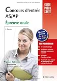 Concours d'entrée AS-AP. Épreuve orale