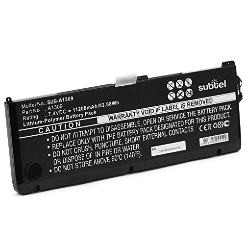 subtel Premium Akku 11200mAh für Apple MacBook Pro 17 – A1297 (2009 / 2010) A1309 - 2