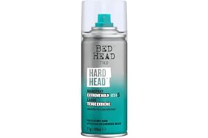 Bed Head by TIGI - Hard Head Hairspray - Extra Strong Hold - Travel Size - 100 ml