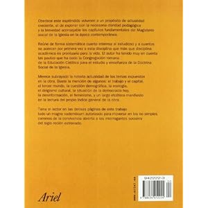 Introducción a la doctrina social de la Iglesia (Ariel Filosofía)
