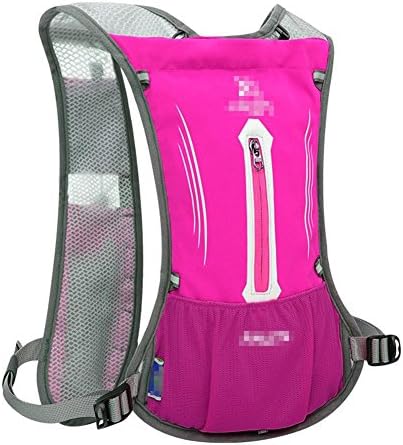 Men And Women Marathon Backpack Off-Road Run Movement Water Bag , pink