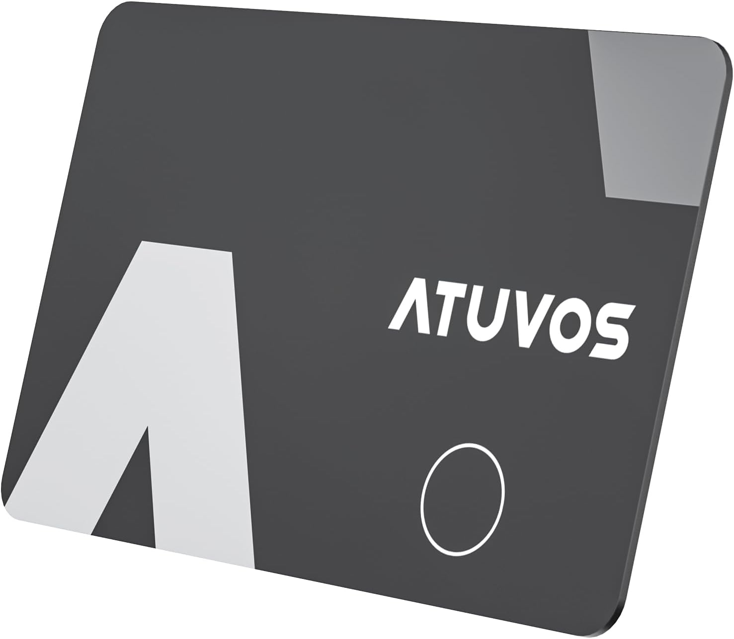 ATUVOS Air Tag Card Localizador Ultradelgado 1.6mm, Smart Bluetooth Tracker Compatible con APP Buscar Apple (Sólo iOS, Android Not Supported), Rastreador Buscador para Cartera, Maletas, Pasaporte, etc