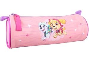 mybagstory - Trousse - Pat Patrouille - Rose - Enfant - Ecole - Primaire - Maternelle - Garderie - Crèche - Trousse Fille - Taille 21 cm