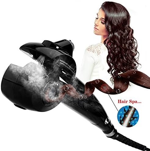 Upgraded Professional curling wands Automatic Hair Steam Curler with LED digital display and ceramic heater