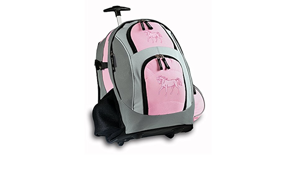 horse rolling backpack